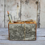 Decoupaged Desk Caddy